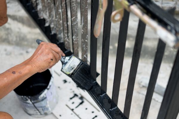 Iron Railing Painting