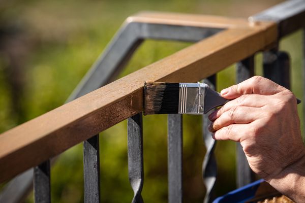 Metal Railing Painting