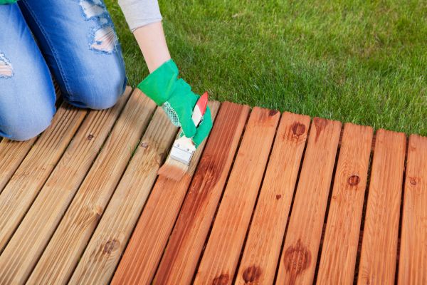 Wood Deck Staining Service