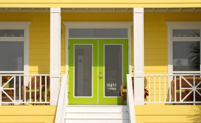 Porch Door Painting