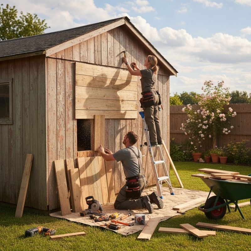 Shed Painting Service